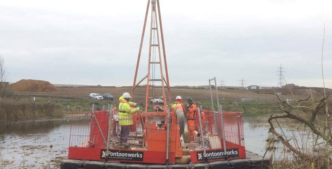 Springhead bridge case study pontoon